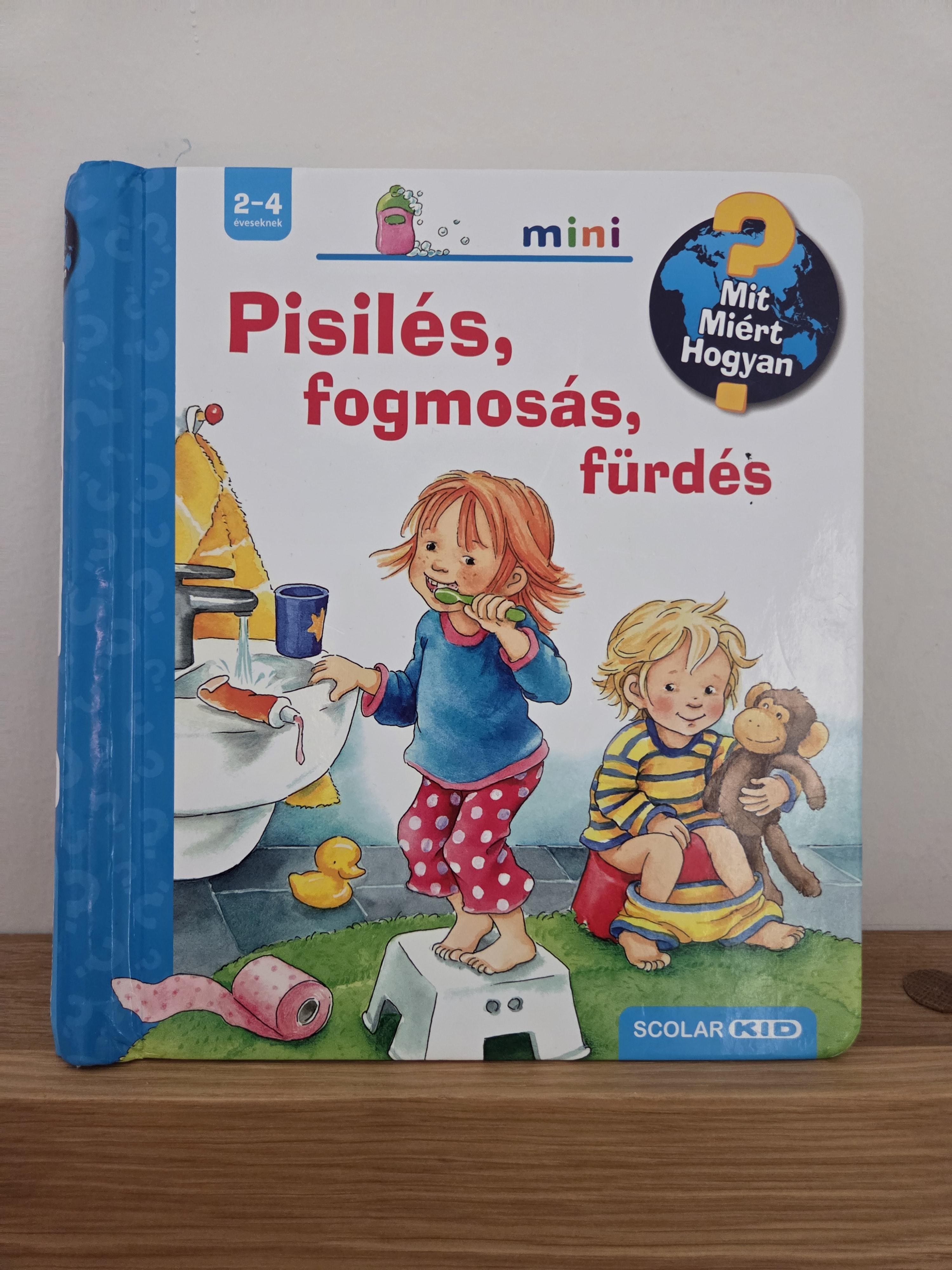 Pisilés, fogmosás, fürdés – Szerző nincs feltüntetve