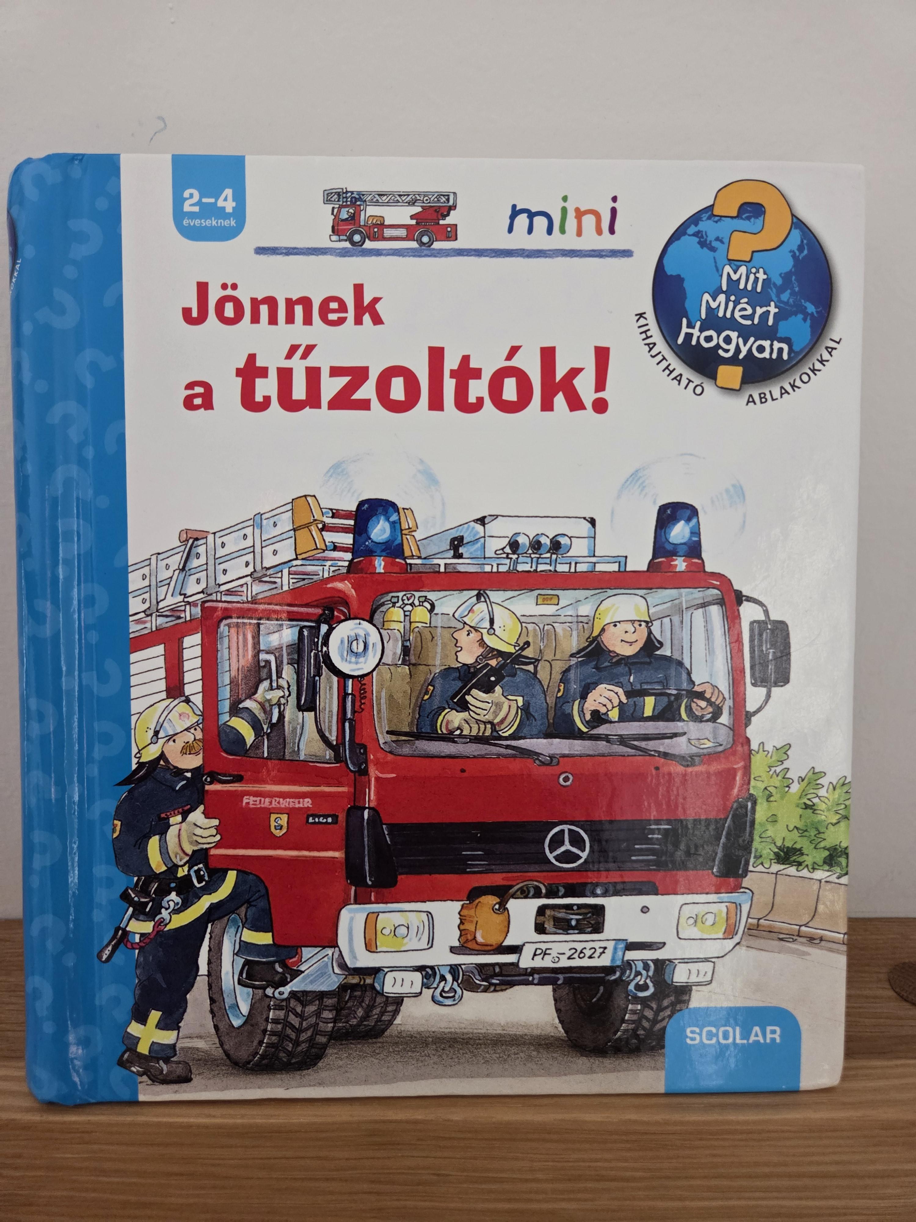 Jönnek a tűzoltók! - Kihajtható ablakokkal - mini 26. – Tatjana Marti